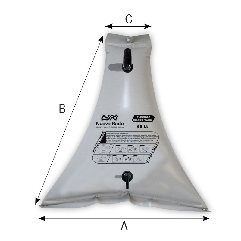 Serbatoio flessibile acqua