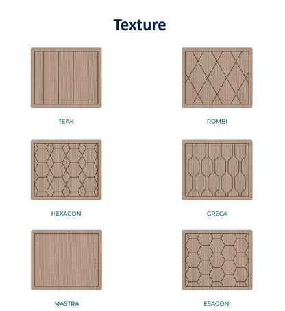 Rivestimento Eva effetto teak
