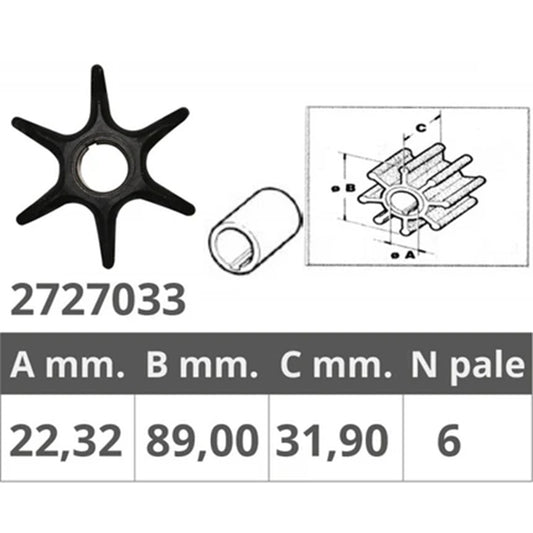 Girante Johnson/Evinrude 389642 / 777212