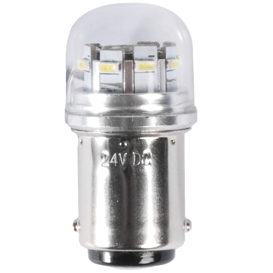 Lampadina LED SMD zoccolo 12/24 V 1.2 W BA15D