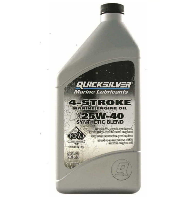 Quicksilver 25W40 Sintetico 1 lt 4 tempi
