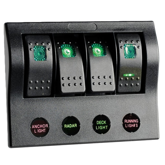 Pannello elettrico PCP Compact 4 interruttori
