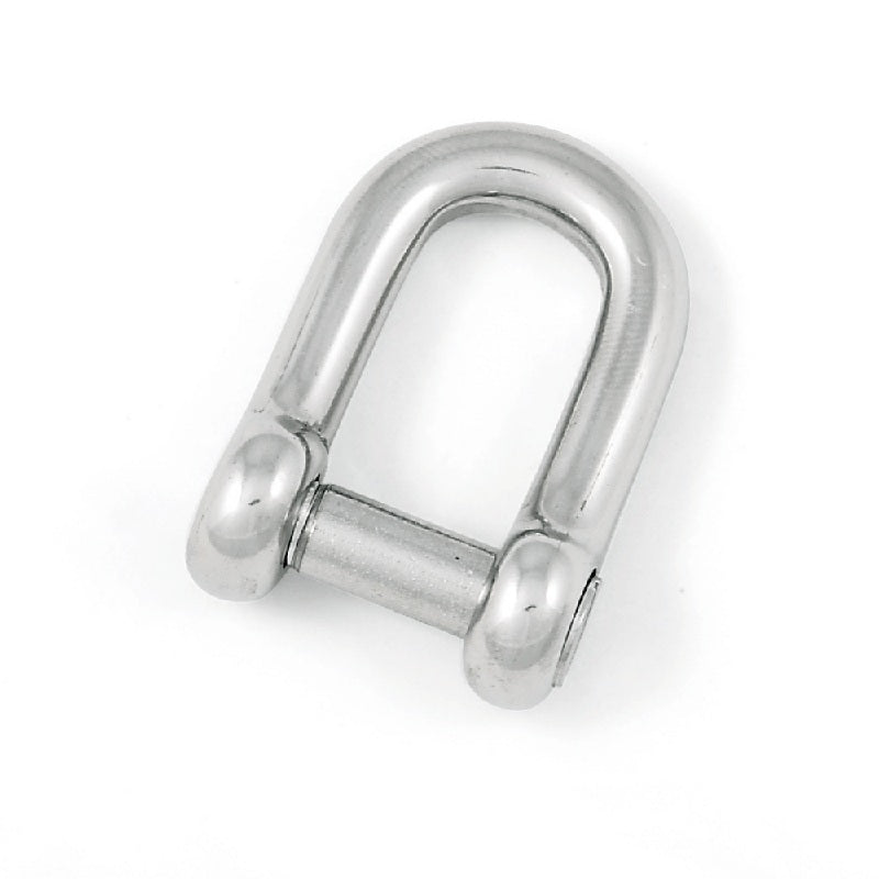 Grillo Dritto con Perno Incassato per ancore, taglio cacciavite Inox 316