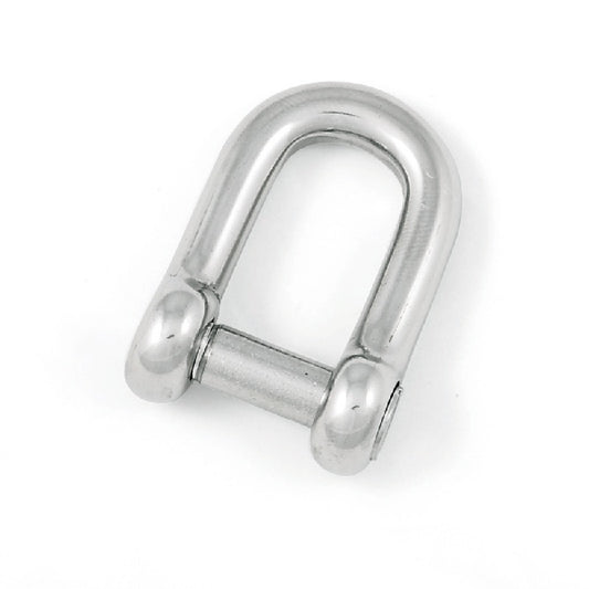 Grillo Dritto con Perno Incassato per ancore, taglio cacciavite Inox 316