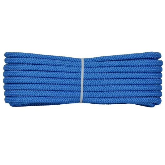 Doppia Treccia Ø6 mm x 11 mt poliestere HT azzurra