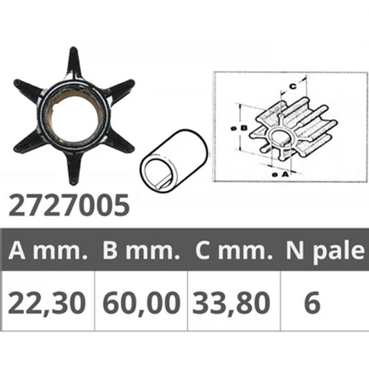 Girante Universale Chrysler/Force/Mariner/Mercruiser/Mercury