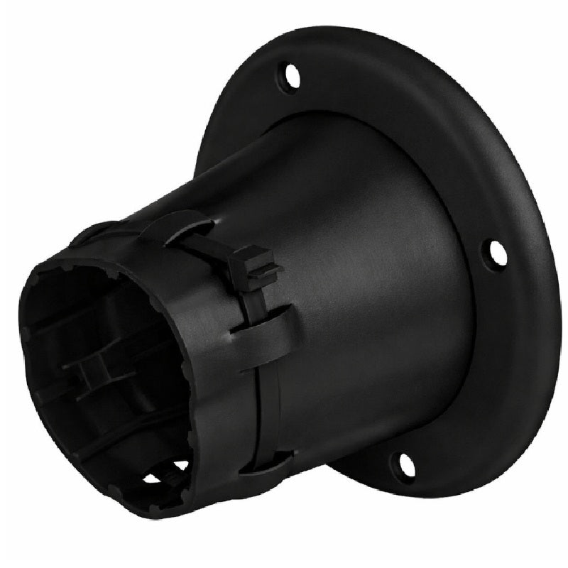 Cuffia e ghiera passacavi PVC nera