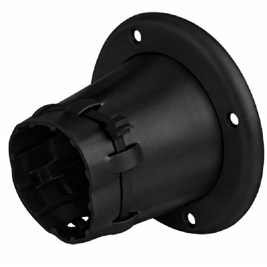 Cuffia e ghiera passacavi PVC nera