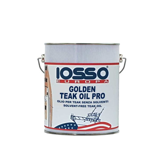 Iosso Golden Teak Oil Pro 4 lt Olio per Teak