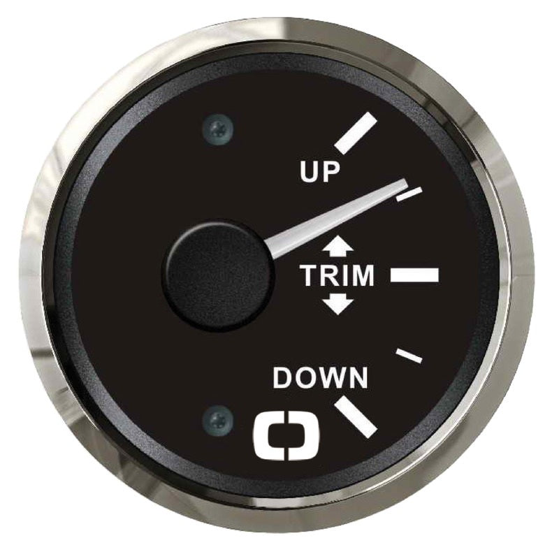 Indicatore trim 0-190 ohm nero/lucida