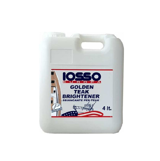 Iosso Golden Teak Brightener 4 lt Sbiancante per Teak