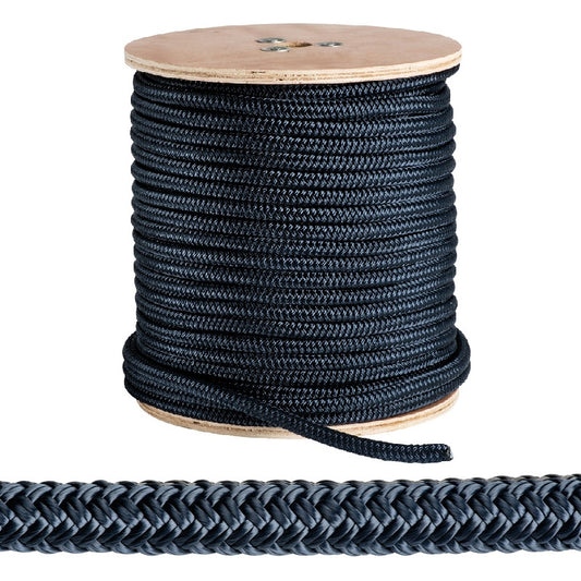 Doppia Treccia poliestere HT blu