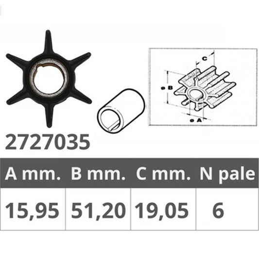 Girante Johnson/Evinrude/OMC 388702