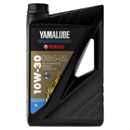 Yamalube FS4-M 10W30 Fully Synthetic Olio Marino FC-W Fuoribordo Yamaha
