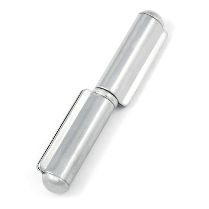 Cerniera a saldare 2 ali perno fisso inox AISI 304