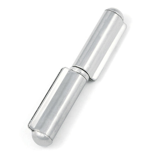 Cerniera a saldare 2 ali perno fisso inox AISI 304