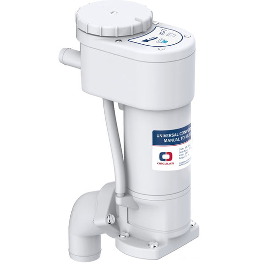 Kit Trasformazione Wc da manuale a elettrico Osculati 12V