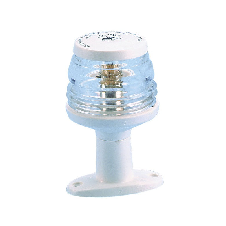 Fanale di fonda 360° alogeno con basetta bianco