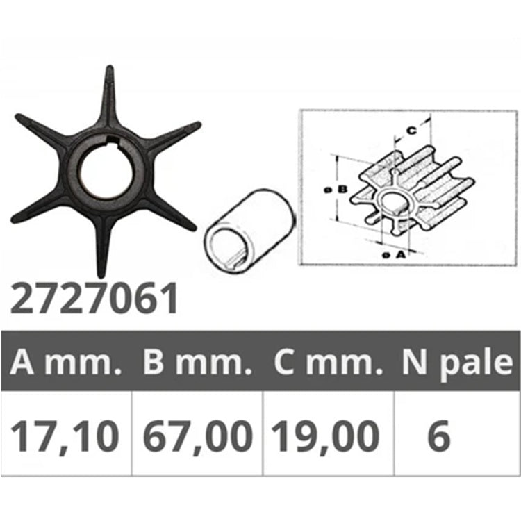 Girante Suzuki 17461-94700 DT40-65